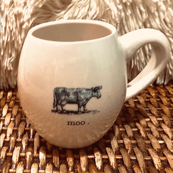 Rae Dunn Farm Line Cow,Chicken,Pig Mug - Picture 4 of 4